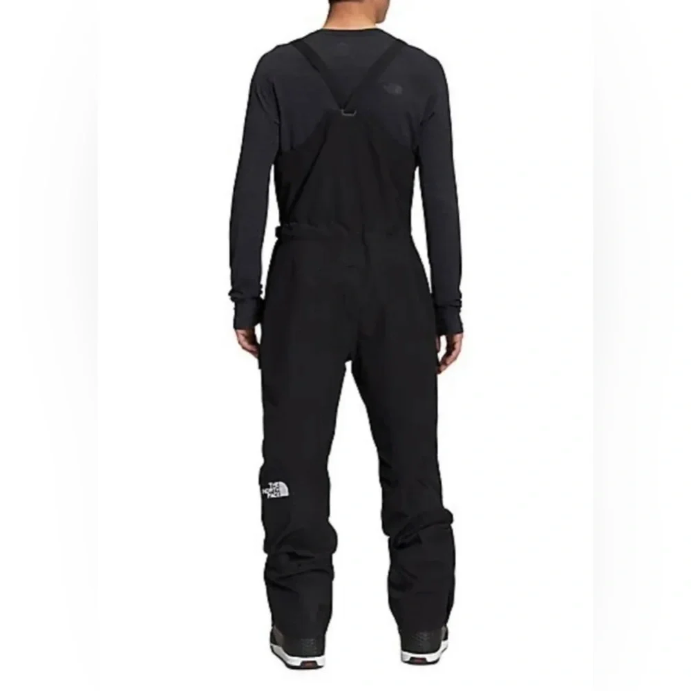 The North Face Men Dragline Dryvent Waterproof Shell Ski Bibs Pants Black